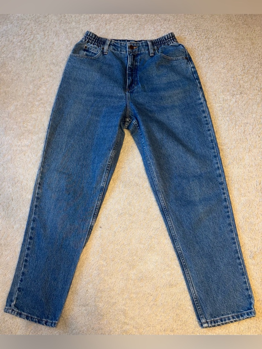 L.L.Bean Original Fit Relaxed Jeans Women’s Size 8 Petite NWT Classic Denim